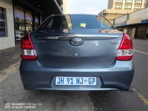 2019 Toyota Etios 1.5 sprinter 