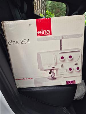 Elna overlocker sewing machine