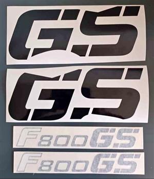 2008 - 12 F800 GS motorcycle stickers decals