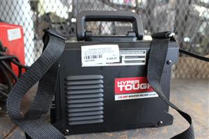 HYPER TOUGH HT120W WELDING MACHINE W/CABLES AND HELMET(S067190A)