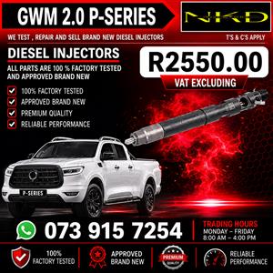 GWM_2.0L_P-SERIES_Injectors_On_Repair 
