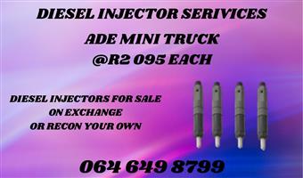 Diesel injectors for sale on exchange 6 months warranty inlcuded