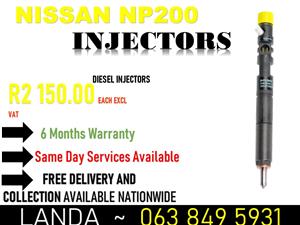 NISSAN NP200 INJECTORS 