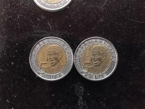 Rare Mandela error coin