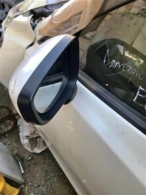 MAZDA3 WHITE LEFT SIDE MIRROR FOR SALE 