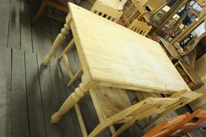 5PC WOODEN DINING ROOM SET(S066272D)