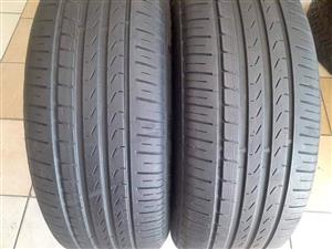 235/55/19 Pirelli Run Flat Tyres for Sale. Contact