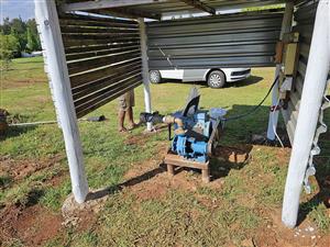 Irrigation pump and electric motor