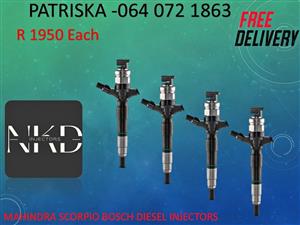 MAHINDRA SCORPIO BOSCH DIESEL INJECTORS FOR SALE