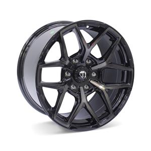 18″ Spow215 6/139 Gloss Black Alloy Wheels