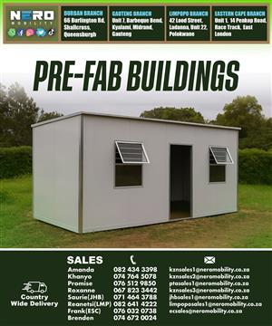 NERO Mobility’s pre-fabricated buildings