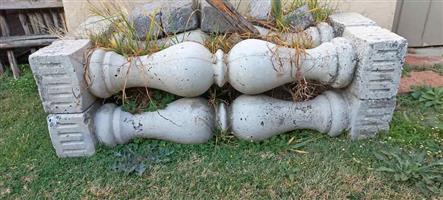 Concrete Garden Pillars