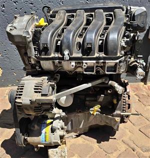 D153 RENAULT SCENIC 1.6 ENGINE FOR SALE COMPLETE RUNNING