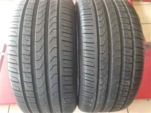 245/45/17 Pirelli Tyres for Sale.