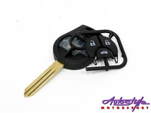 Blank Key For Nissan Micra (3button)