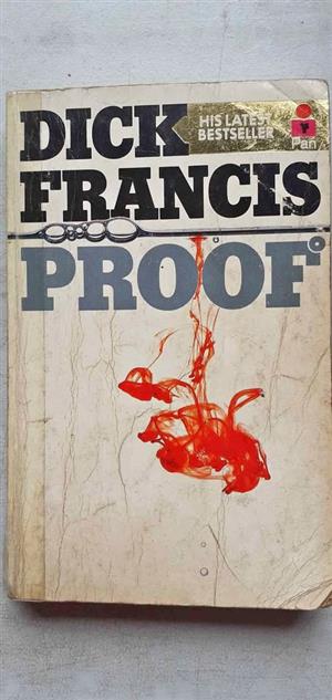 Proof Rat race High stakes Driving force -Dick Francis 