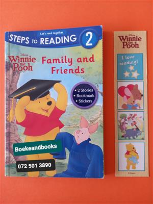 Family And Friends - Disney Winnie The Pooh - Steps To Reading 2 - Parragon.  