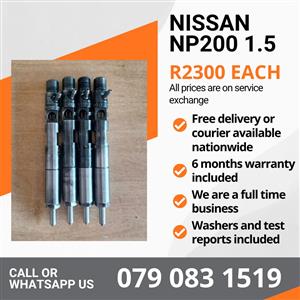 NISSAN NP200 1.5 INJECTORS FOR SALE 