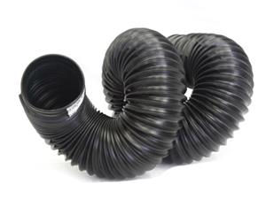 Universal Flexi Ducting Hose Black 63mm