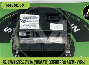 COMPUTER BOX & BCMI - GWM P-SERIES