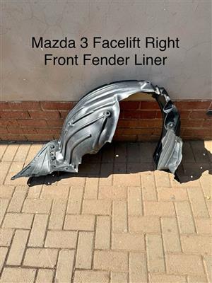 Mazda 3 Right Front Fender Liner