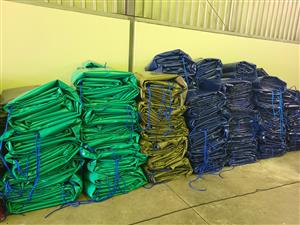 TOP QUALITY (700GSM) PVC TRUCK COVERS/TARPAULINS & CARGO NETS FOR SUPERLINK