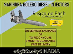 MAHINDRA BOLERO DIESEL INJECTORS/FOR SALE OR RECON SERVICE