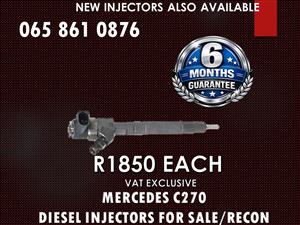 MERCEDES C270 BOSCH DIESEL INJECTORS - EXCELLENT CONDITION