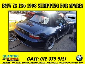 BMW Z3 E36 1998 Stripping For Spares 