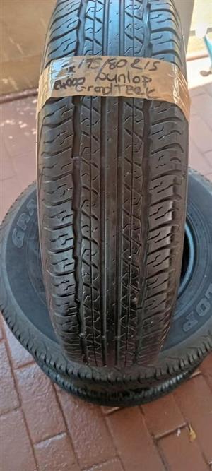 4 x Taxi tyres Dunlop