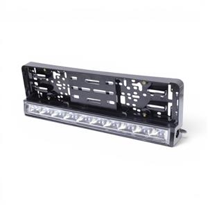 Universal Number Plate Holder with LED Light Bar