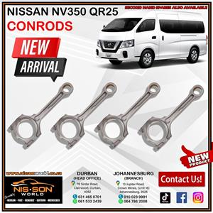 NISSAN NV350 QR25 CONRODS