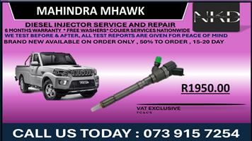 Mahindra Mhawk Diesel Injectors 
