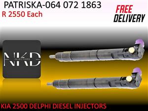 KIA 2500 DELPHI DIESEL INJECTORS