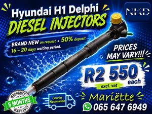 INJECTORS FOR HYUNDAI H1 
