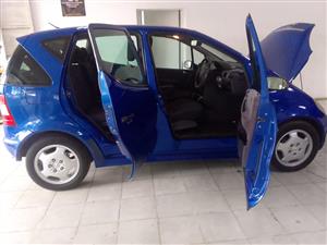 2003 Mercedes Benz A160 hatchback Auto Blue color 90000km 