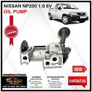 NISSAN NP200 1.6 8V OIL PUMP