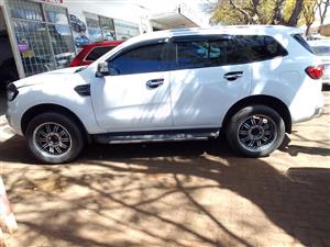 2017 FORD EVERES TLTD EDITION 3.2XLT 4X4 AUTO WHITE COLOR SUNROOF LEATHER SERVICE HISTORY REVERSE C