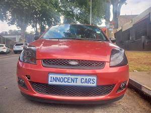 2007 FORD FIGO HATCHBACK 1.4 PETROL, RED COLOR, MILEAGE 95000KMS
