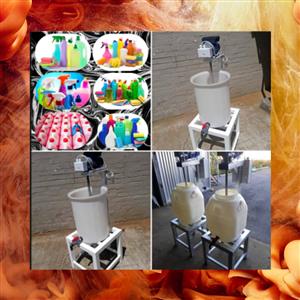 29. 50L Detergent Gold Compact mixer, stainless blades. 40+ detergent recipes in