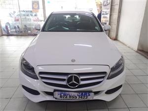 2015 Mercedes-Benz C180 Auto white color 92000km 