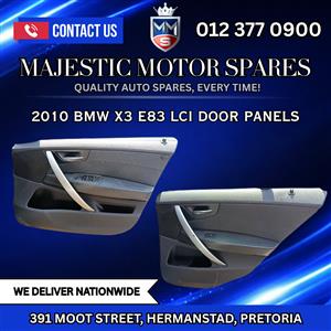 2010 BMW X3 E83 LCI Door Panels – Used | For Sale 