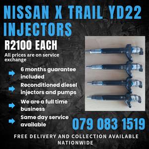 NISSAN XTRAIL YD22 INJECTORS FOR SALE WITH WARRANTY 