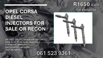 OPEL CORSA DIESEL INJECTORS -FREE COURIER NATIONWIDE