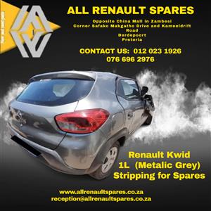 Renault Kwid 1L Stripping for Spares