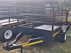 2.4mx1.3mx900mm UNBRAKE TRAILER 900KG