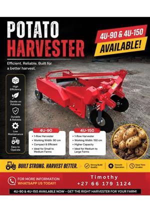 Potato Harvester - 900mm and 1500mm