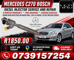 Mercedes_C270_Bosch_Diesel_Injectors_On_Recondition 
