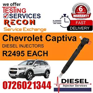 Chevrolet Captiva diesel injectors for sale