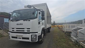 T848- 2021- ISUZU FTR850 (SWB) CURTAINSIDE TRUCK